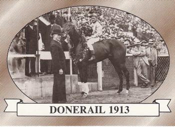 1991 Horse Star Kentucky Derby #39 Donerail Front